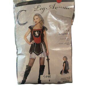 Leg Avenue Royal Knightess Medieval Adult Woman Costume M-L Halloween Party